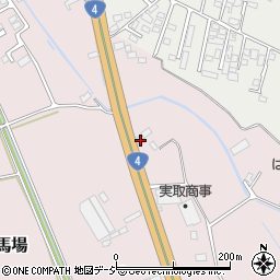 栃木県さくら市馬場1255周辺の地図
