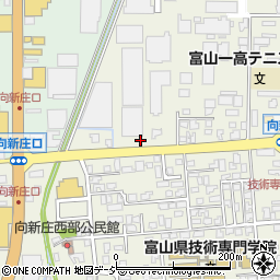 日本通運富山支店周辺の地図