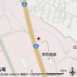 栃木県さくら市馬場1252周辺の地図