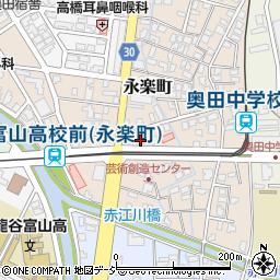 富山県富山市永楽町28周辺の地図