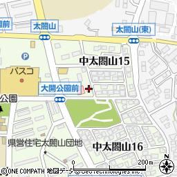 県立大学学長公舎周辺の地図