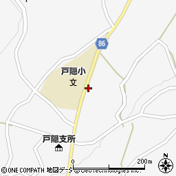 長野県長野市戸隠豊岡2215-1周辺の地図