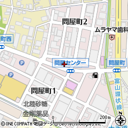 富山第一銀行問屋町支店周辺の地図