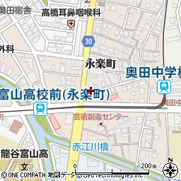 〒930-0853 富山県富山市永楽町の地図