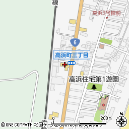 北関東マツダ高萩店周辺の地図