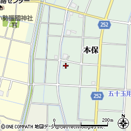 富山県高岡市本保441周辺の地図