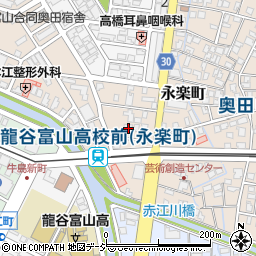 富山県富山市永楽町26-22周辺の地図