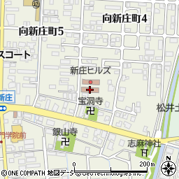 新庄ヒルズデイサービスセンター周辺の地図
