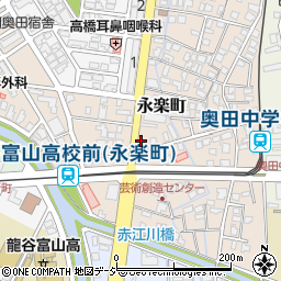 富山県富山市永楽町21-21周辺の地図