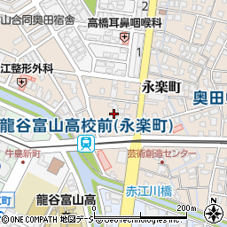 富山県富山市永楽町26周辺の地図