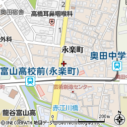 富山県富山市永楽町21-23周辺の地図