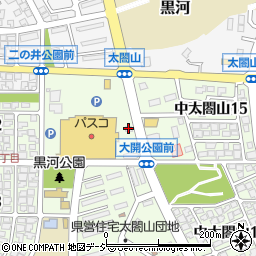タネドライクリーニング太閤山支店周辺の地図
