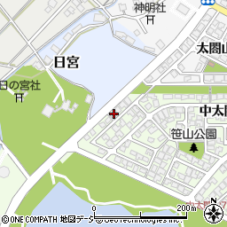 北陸中日新聞太閤山専売所周辺の地図