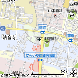 飯田クツしょうゆ店周辺の地図