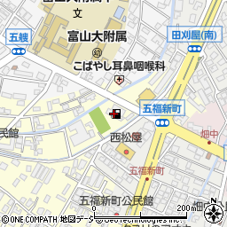 北日本物産株式会社　神通大橋給油所周辺の地図