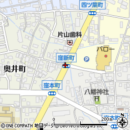 窪新町周辺の地図