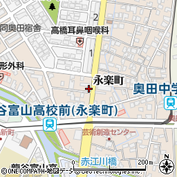 東京亭奥田支店周辺の地図