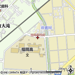 福岡高校前周辺の地図