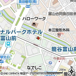 学校法人片山学園富山クリエイティブ専門学校周辺の地図