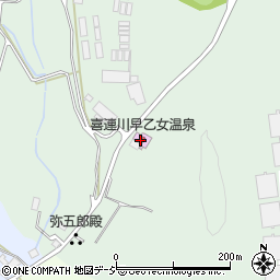 喜連川早乙女温泉ログハウス周辺の地図