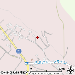 栃木県那須烏山市下川井317周辺の地図