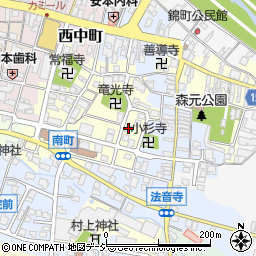 富山県中新川郡上市町南町27周辺の地図