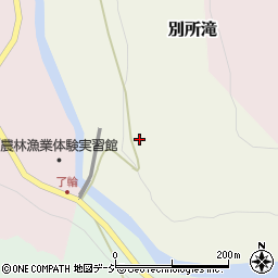 富山県小矢部市別所滝585周辺の地図