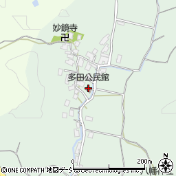 多田公民館周辺の地図