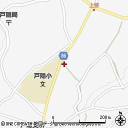 長野県長野市戸隠豊岡1523周辺の地図