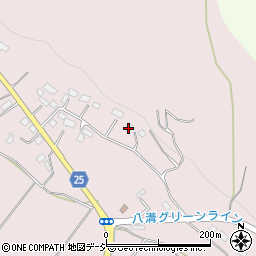 栃木県那須烏山市下川井317-1周辺の地図