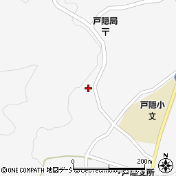 長野県長野市戸隠豊岡1621周辺の地図