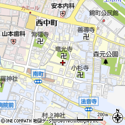 竜光寺周辺の地図