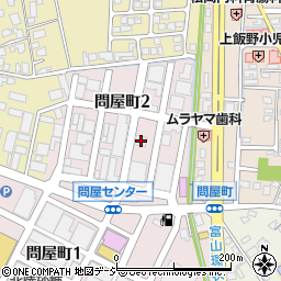 北陸綜合警備保障富山支社周辺の地図