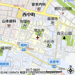 富山県中新川郡上市町南町59-9周辺の地図