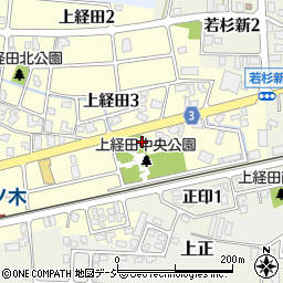 上経田神社周辺の地図