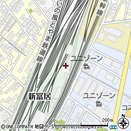 富山県富山市新冨居周辺の地図