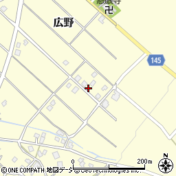 富山県中新川郡上市町広野1170周辺の地図