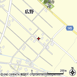 富山県中新川郡上市町広野1168周辺の地図