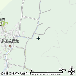 石川県かほく市多田周辺の地図