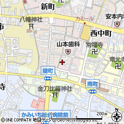 日本海味噌醤油周辺の地図