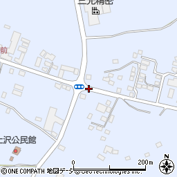 土沢十文字周辺の地図