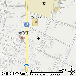 栃木県さくら市氏家3497-15周辺の地図