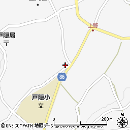 長野県長野市戸隠豊岡1601周辺の地図