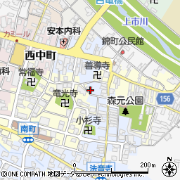 富山県中新川郡上市町南町59-1周辺の地図