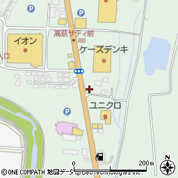 茨城県高萩市安良川413周辺の地図