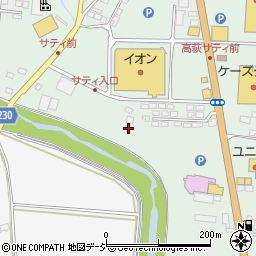 茨城県高萩市安良川588-5周辺の地図