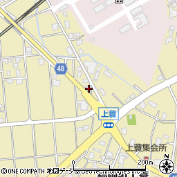 富山県高岡市福岡町上蓑405周辺の地図