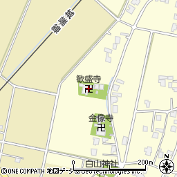 歓盛寺周辺の地図