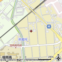 富山県高岡市福岡町上蓑486-1周辺の地図