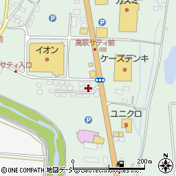 茨城県高萩市安良川578-12周辺の地図